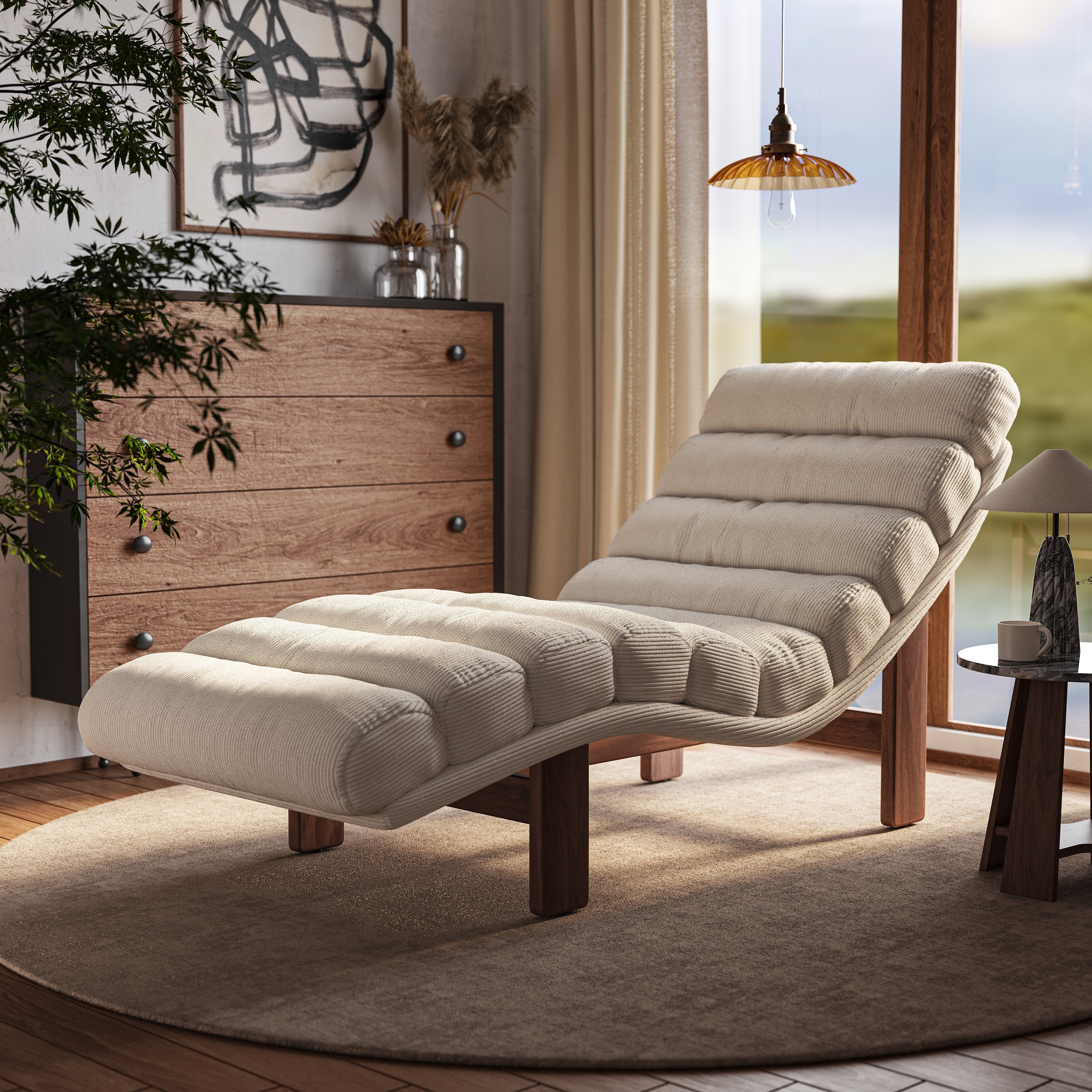 Modern Chaise Lounge Chair