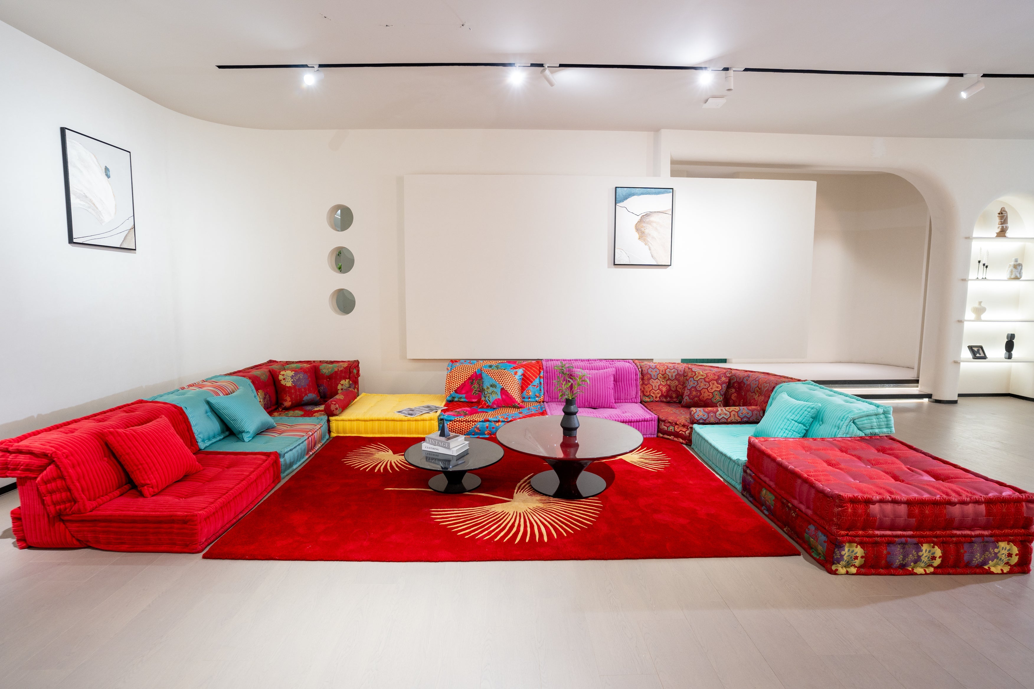 Breezy Noon Mahjong Sofa - Fajiani