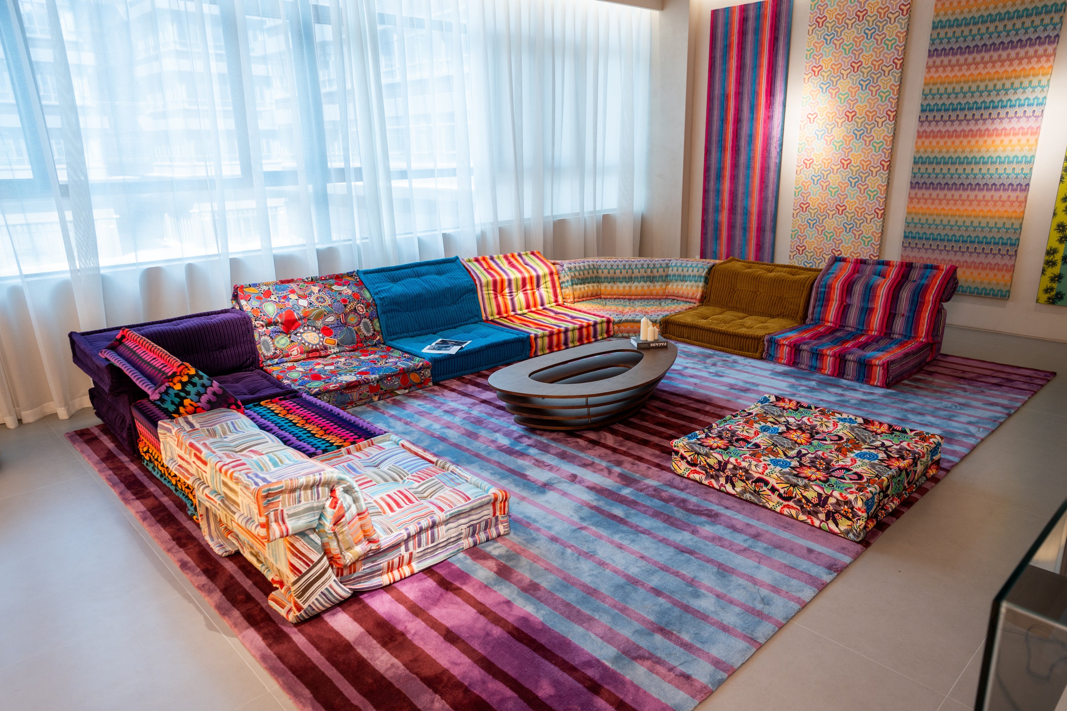 Dreamscape Palette Mahjong Sofa - Fajiani