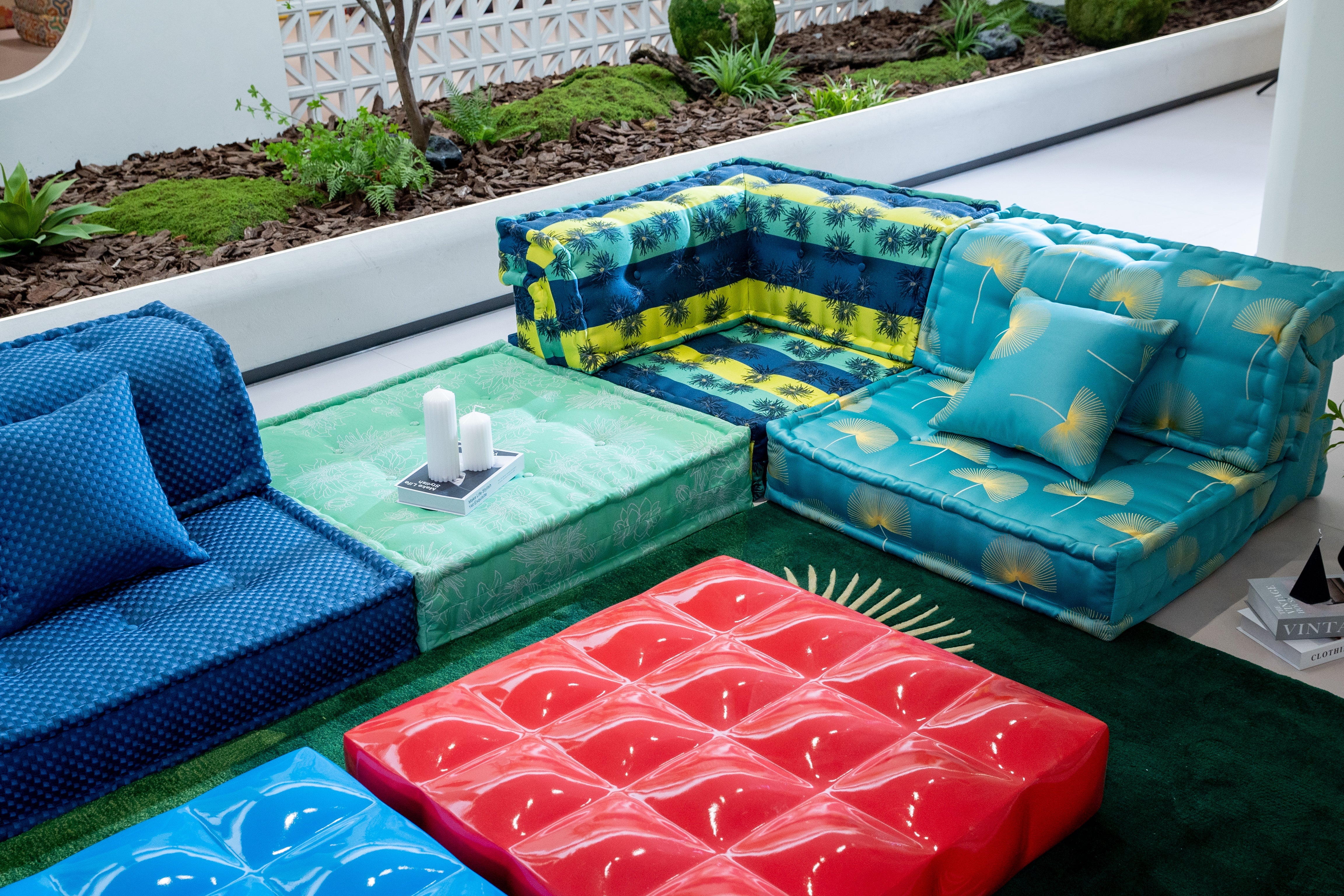 Seabreeze Haven Mahjong Sofa - Fajiani