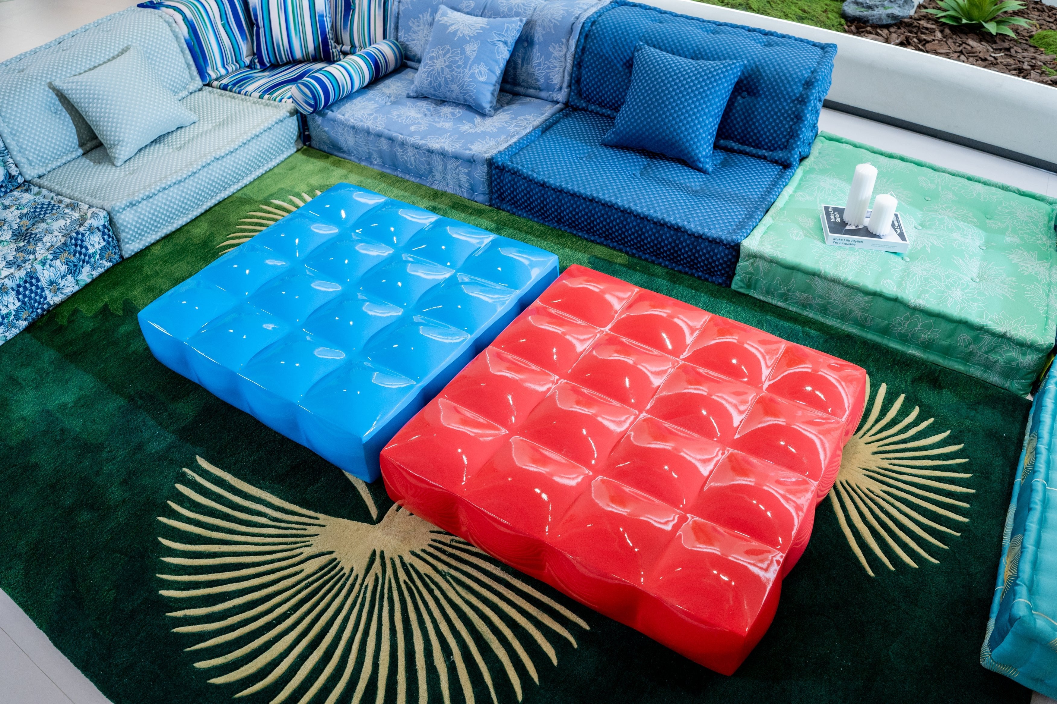 Seabreeze Haven Mahjong Sofa - Fajiani