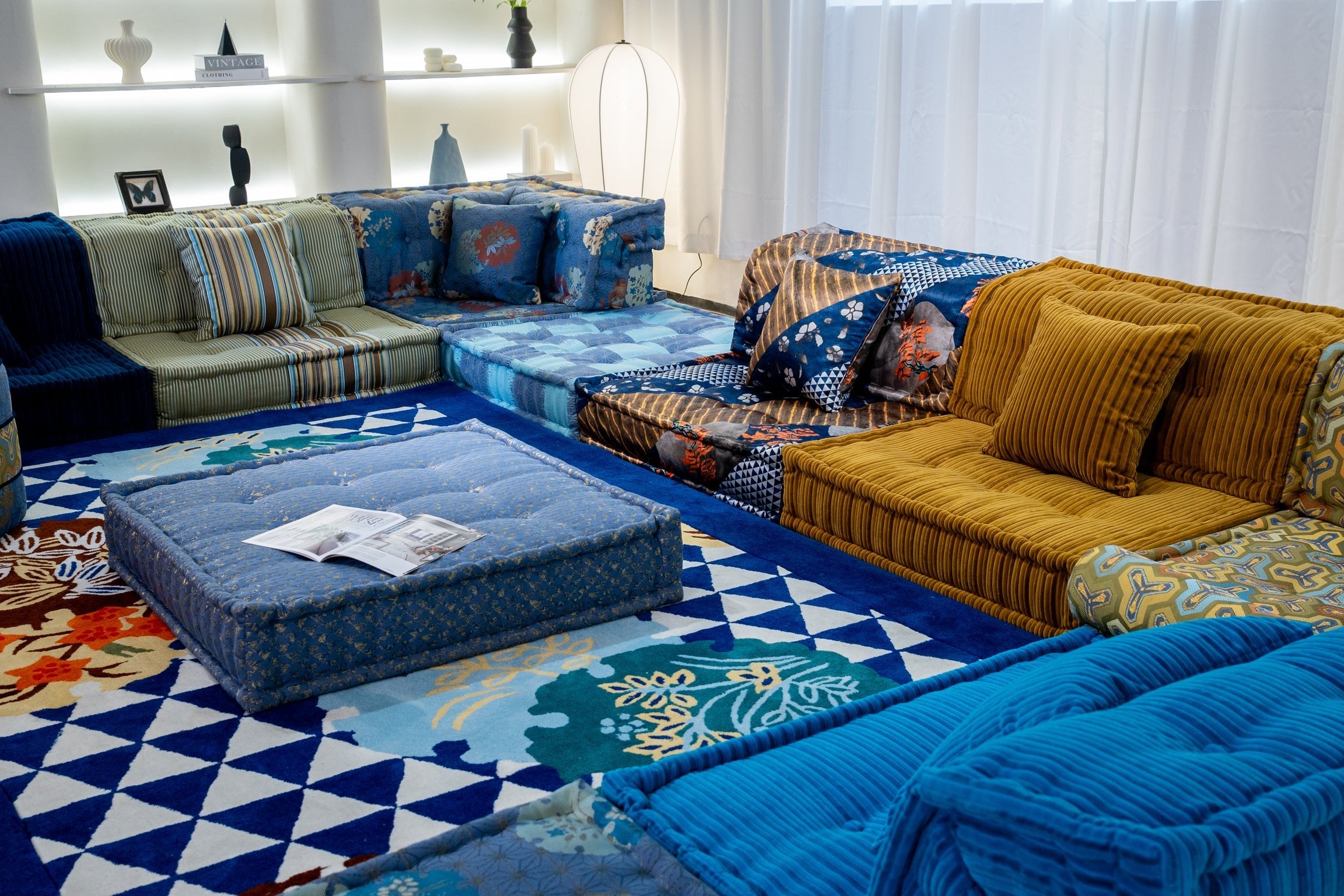 Stellar Reverie Mahjong Sofa - Fajiani