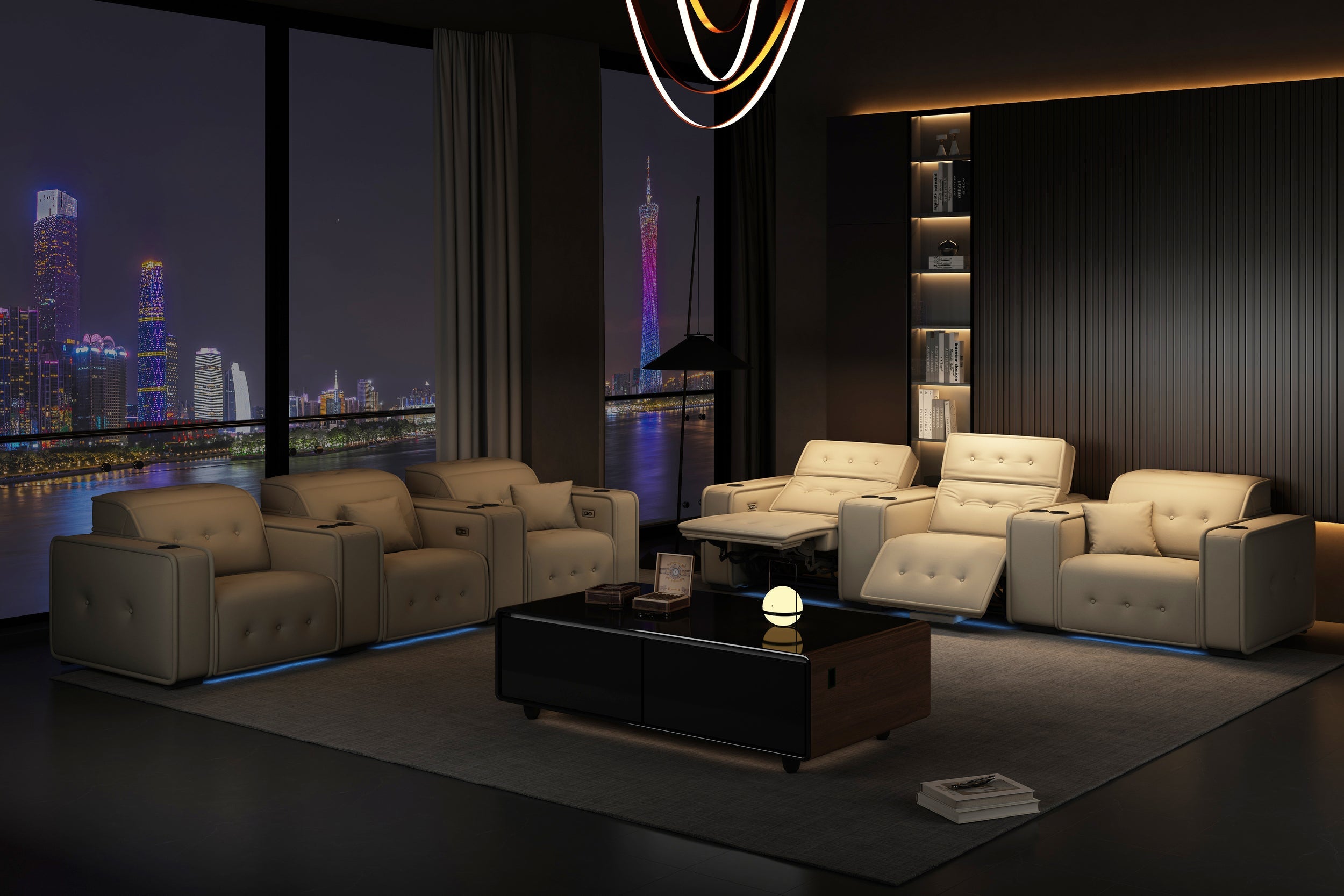 Zenith Recliner Sofa - Fajiani