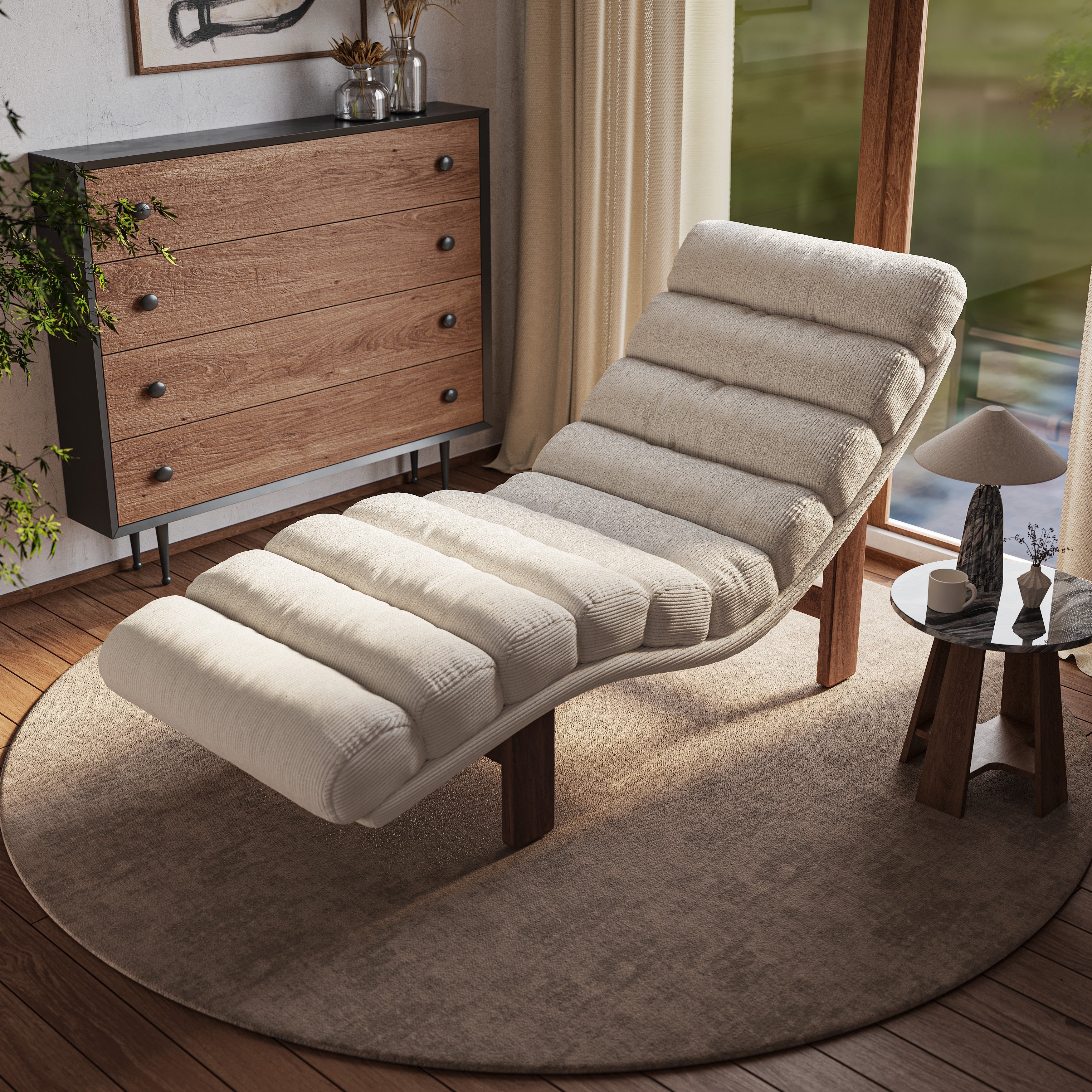 Modern Chaise Lounge Chair