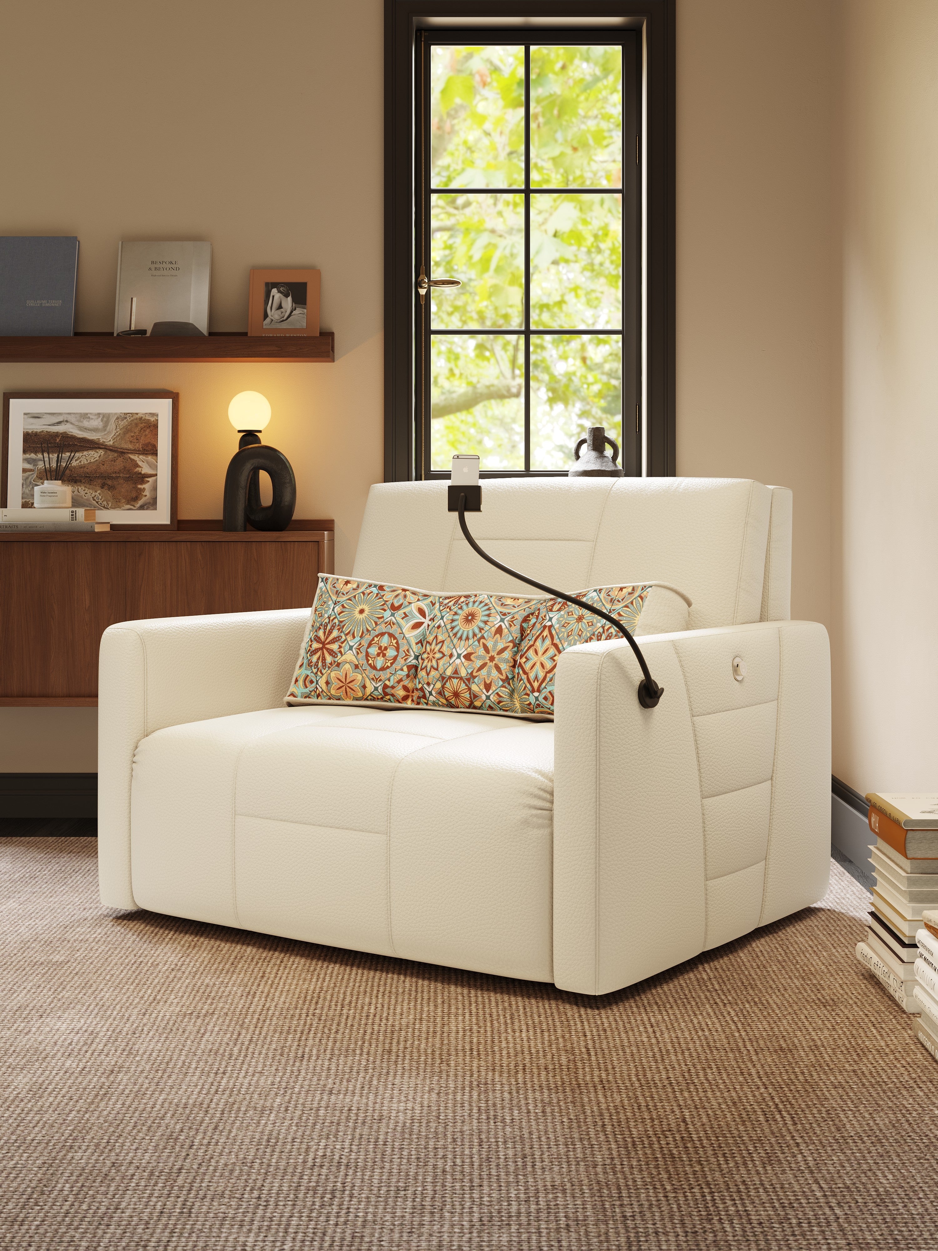 Electric Reclining Single Sofa Bed - Fajiani