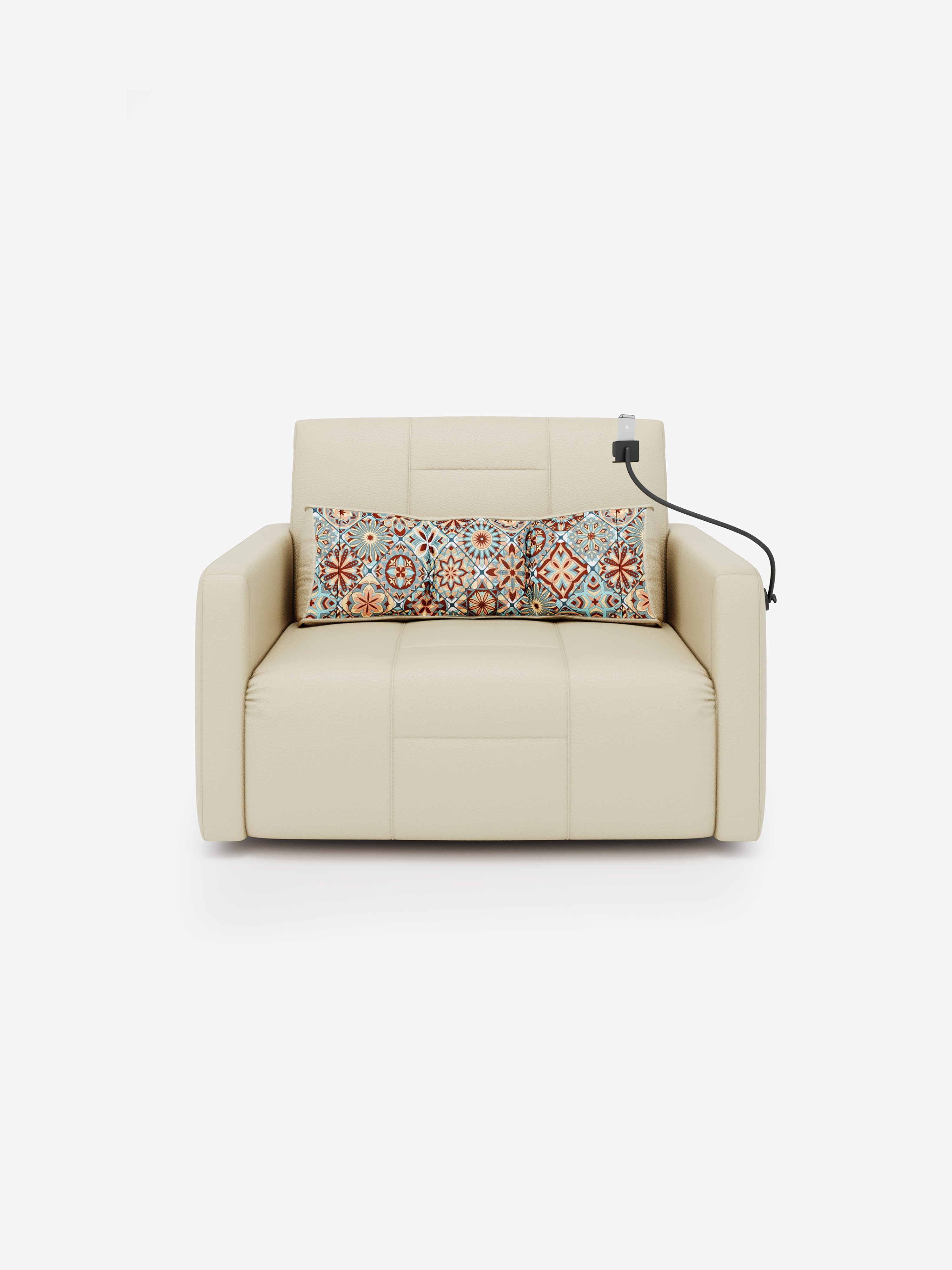 Electric Reclining Single Sofa Bed - Fajiani