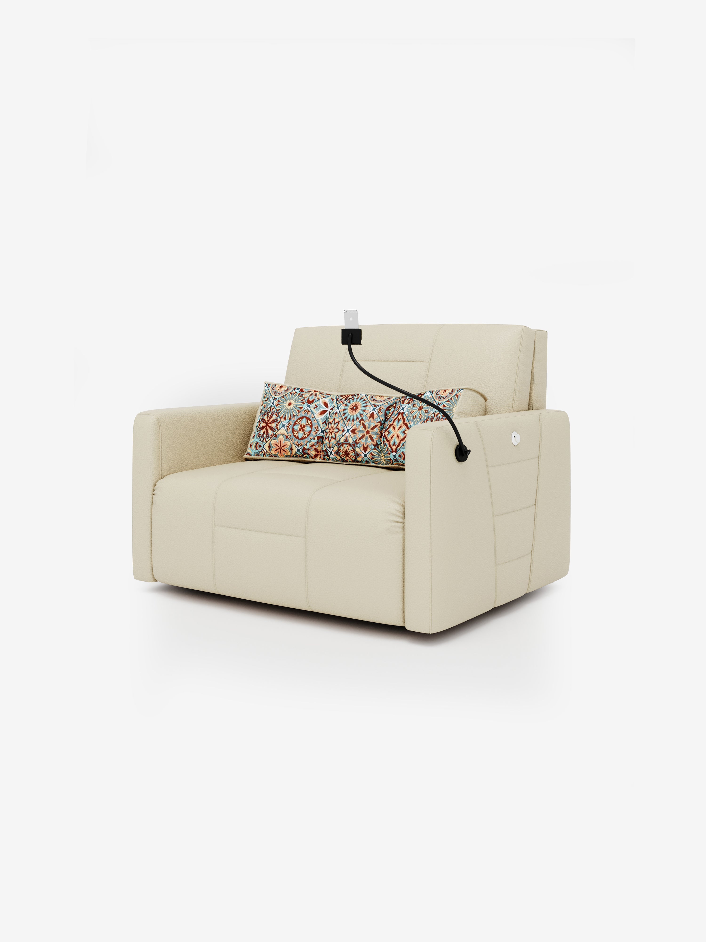 Electric Reclining Single Sofa Bed - Fajiani