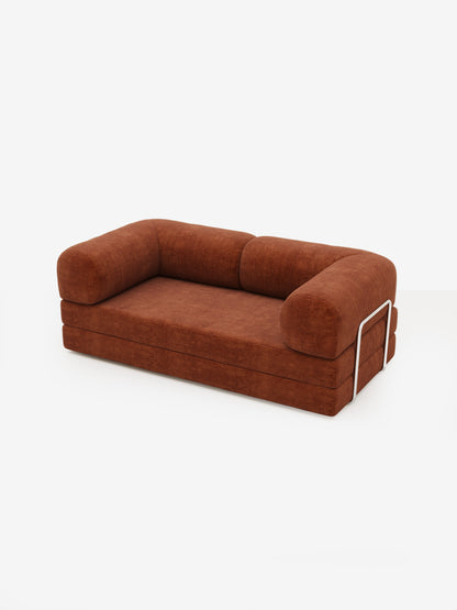 Foldable Corduroy Sofa Bed - Fajiani