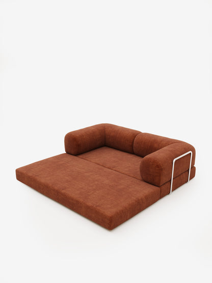 Foldable Corduroy Sofa Bed - Fajiani