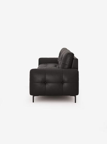 Leather Straight Sofa - Fajiani