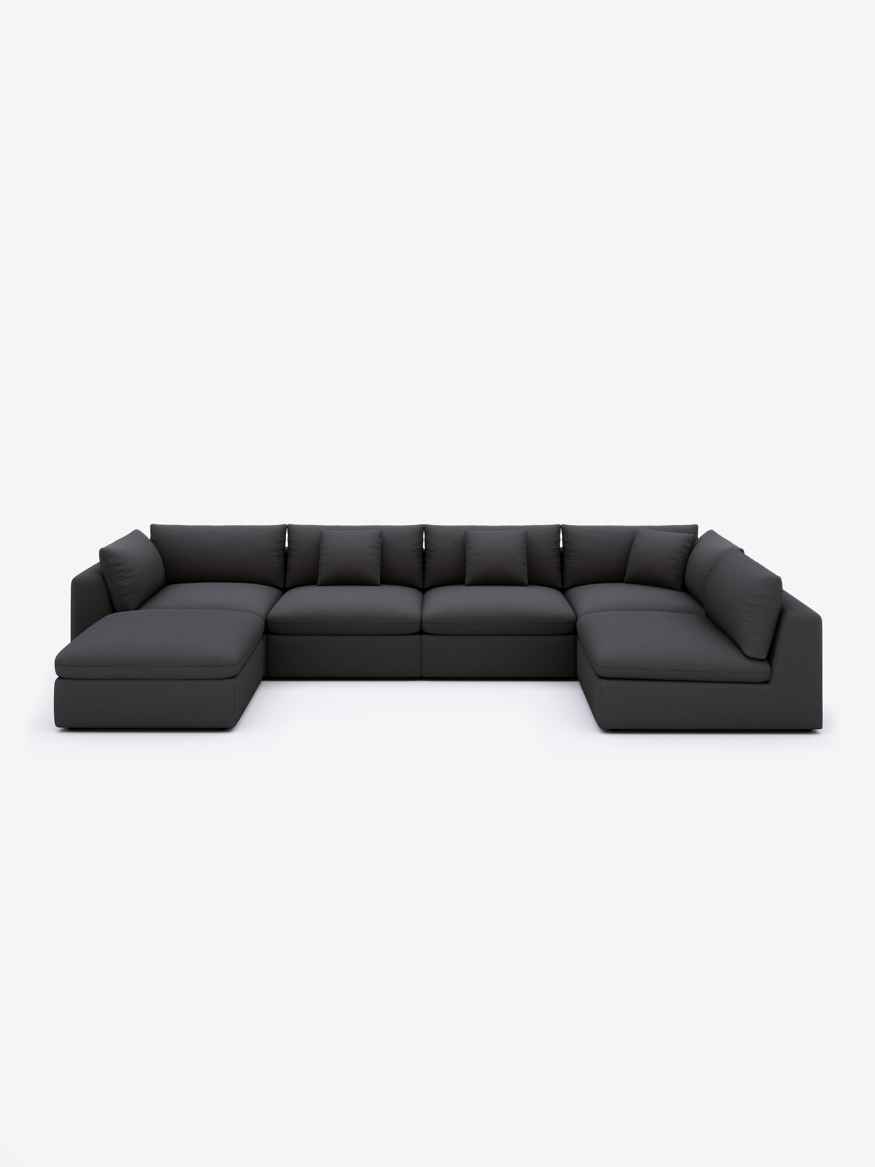 Oversized Sectional Sofa - Fajiani