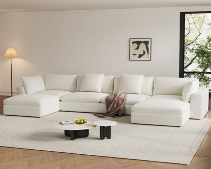 Oversized Sectional Sofa - Fajiani