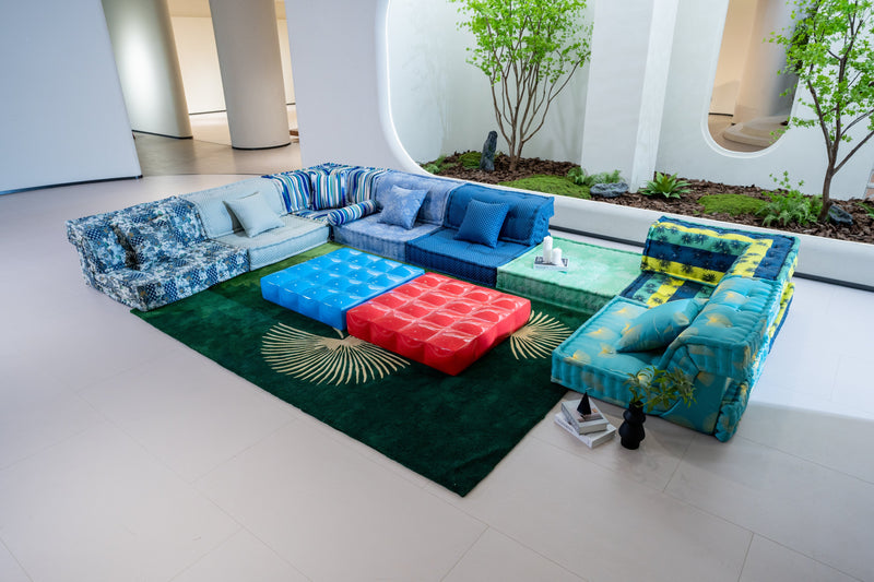 Seabreeze Haven Mahjong Sofa - Fajiani